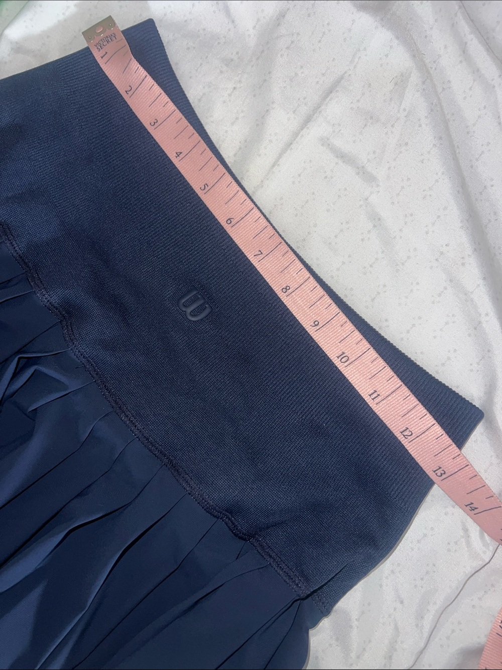 Wilson Navy Pleated Skater Tennis Skirt - Picture 8 of 10